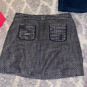 NWT Loft Tweed Pocket Skirt size 16